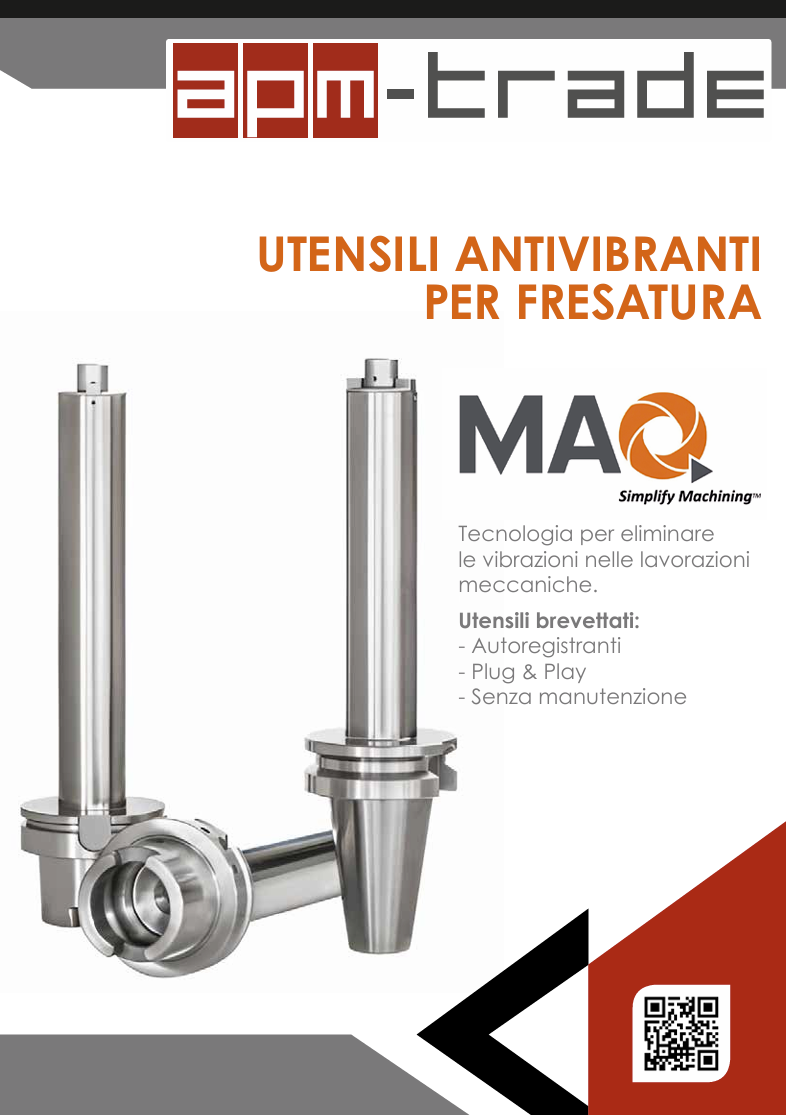 Catalogo Utensili antivibranti per Fresatura MAQ 2026