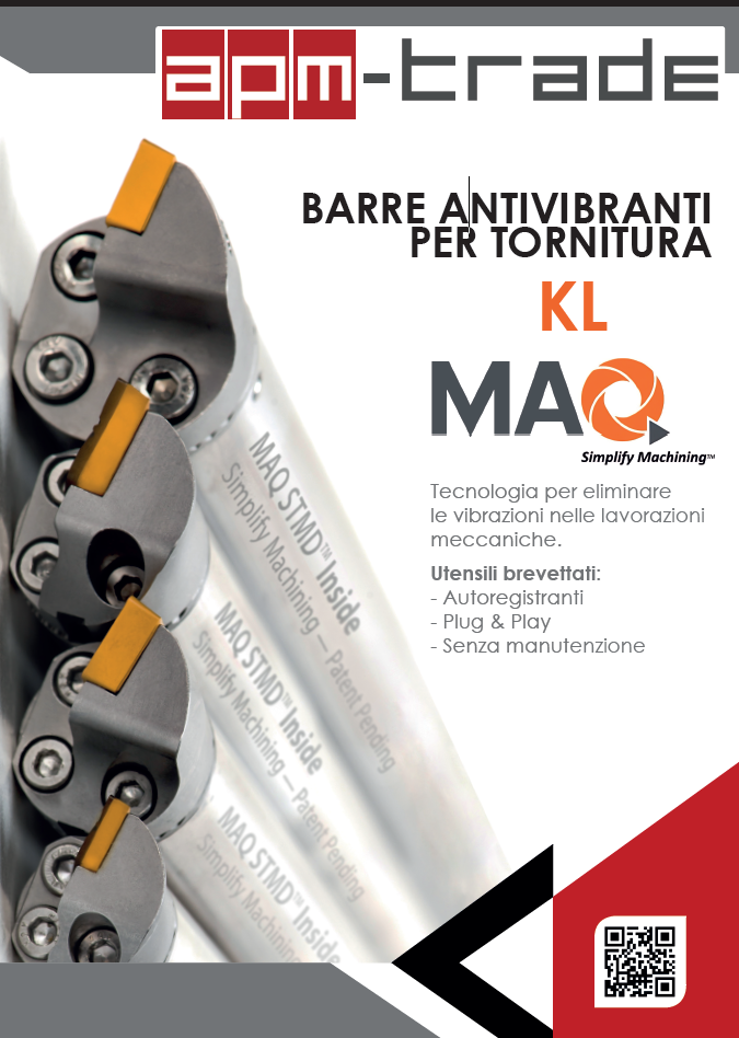 Barre antivibranti per Tornitura MAQ KL